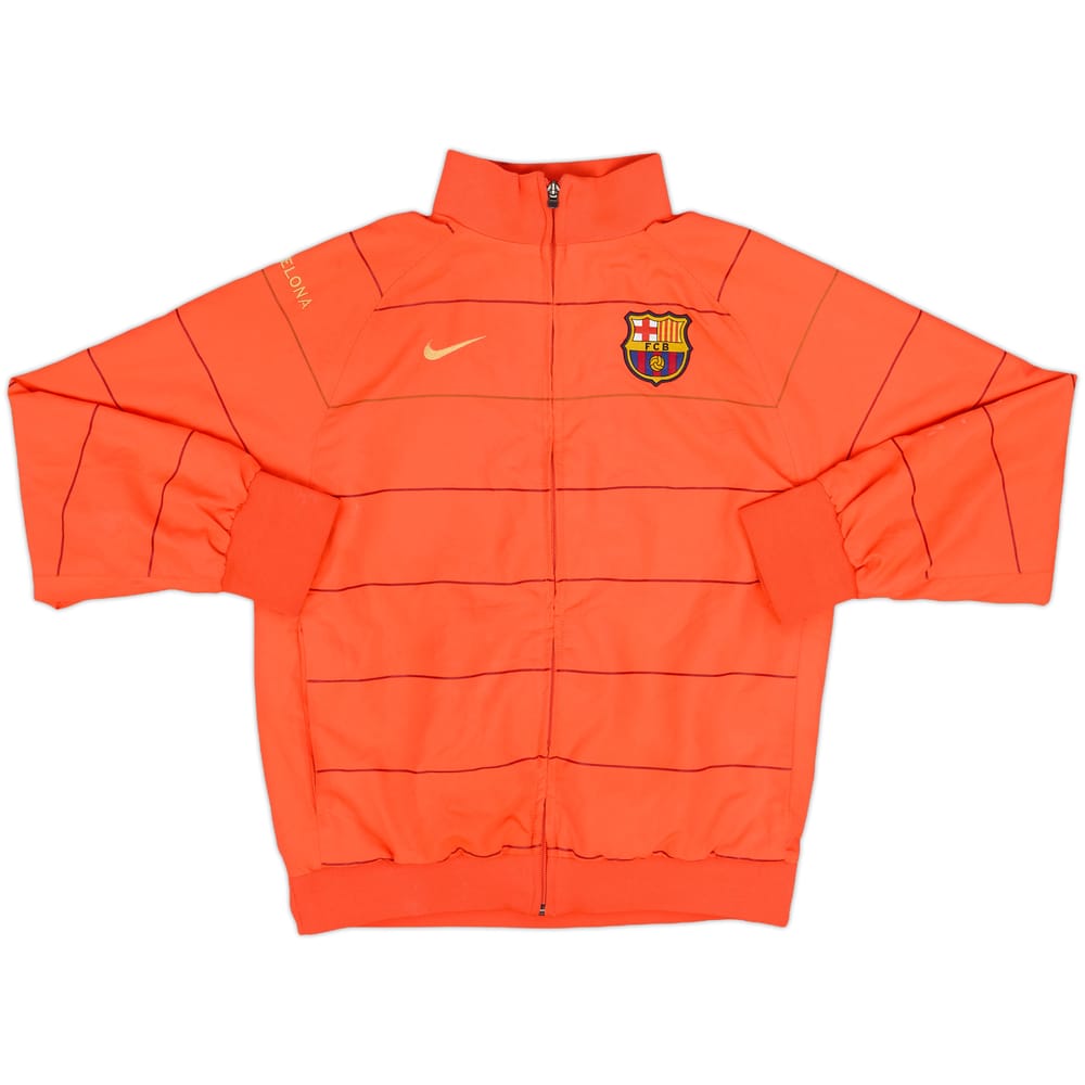 2008-09 Barcelona Nike Track Jacket - 8/10 - (L.Boys)