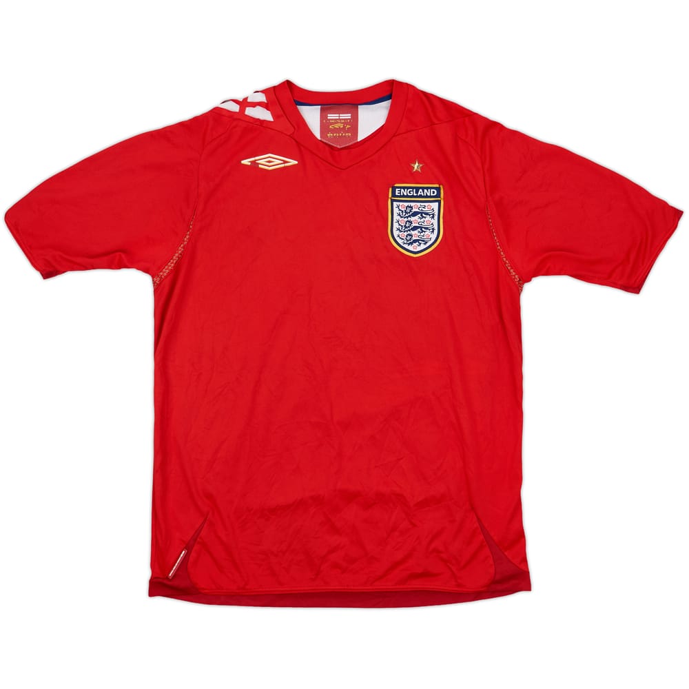 2006-08 England Away Shirt - 4/10 - (M)