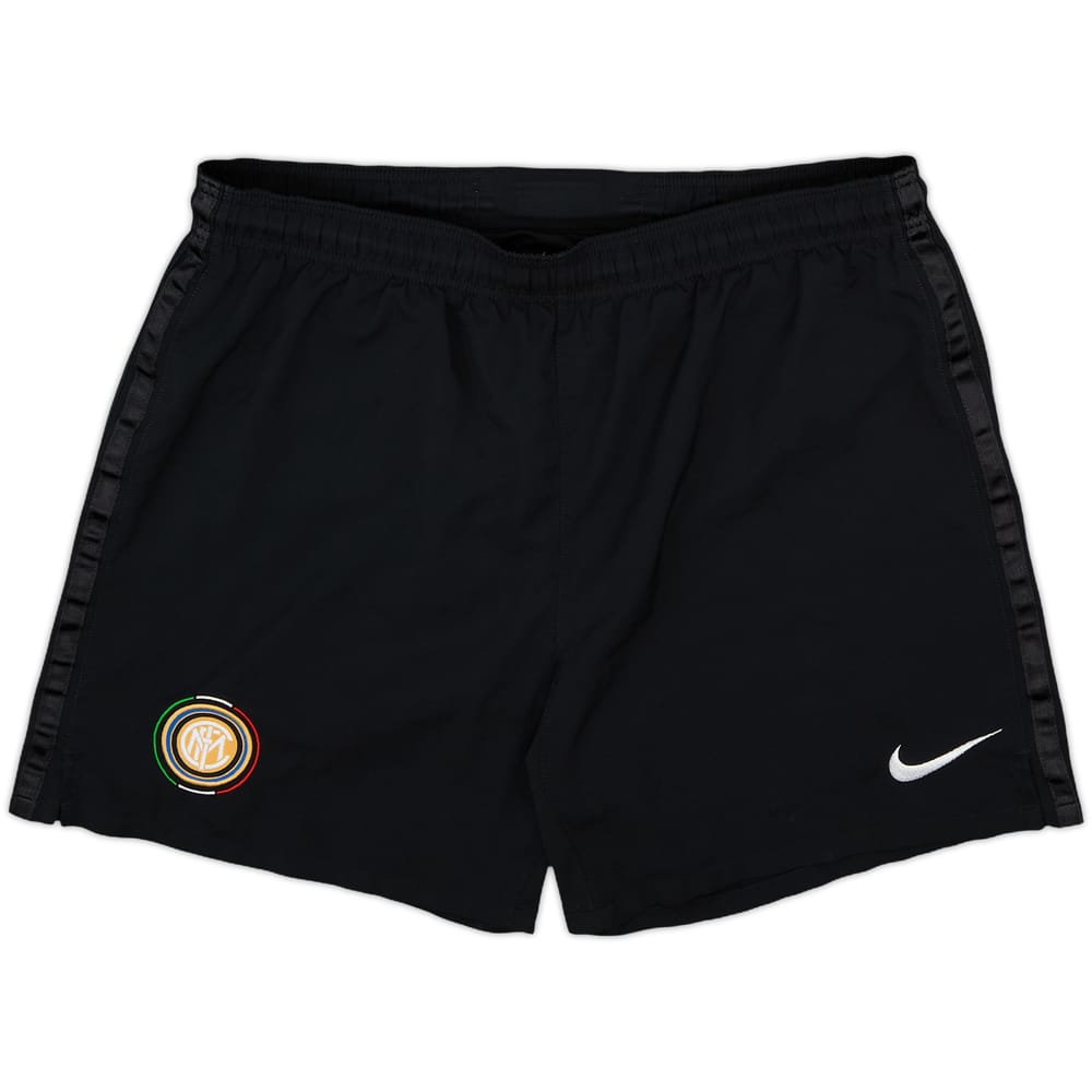 2009-10 Inter Milan Home Shorts - 8/10 - (M)