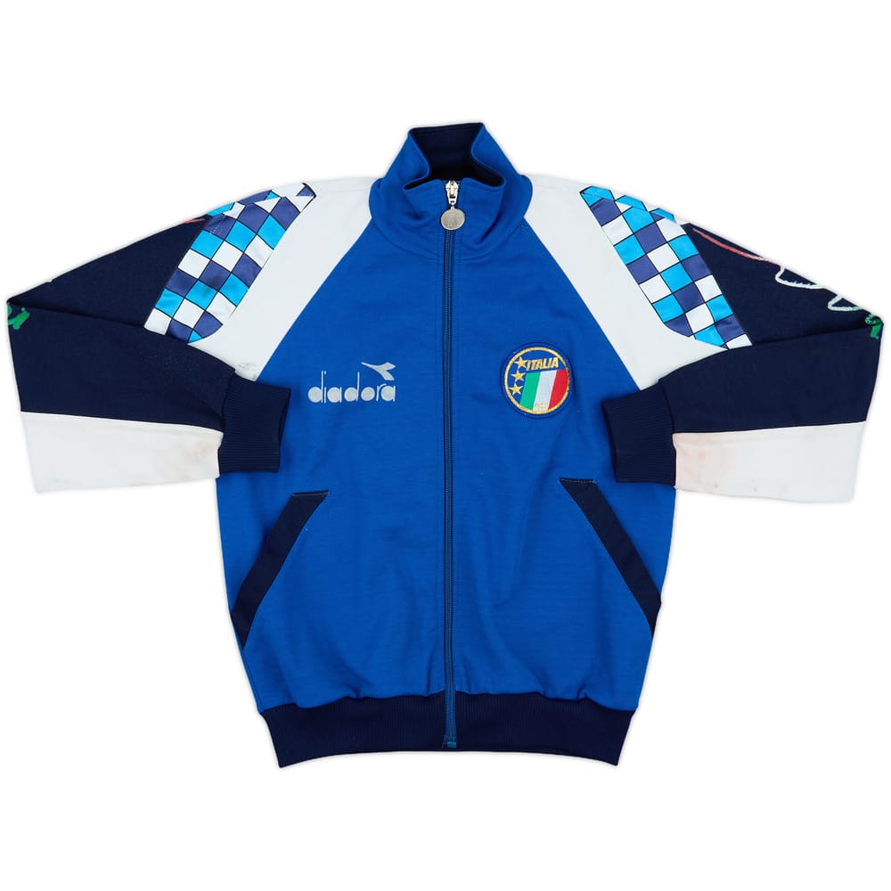 1990 Italy Diadora Track Jacket - 6/10 - (M. Boys)