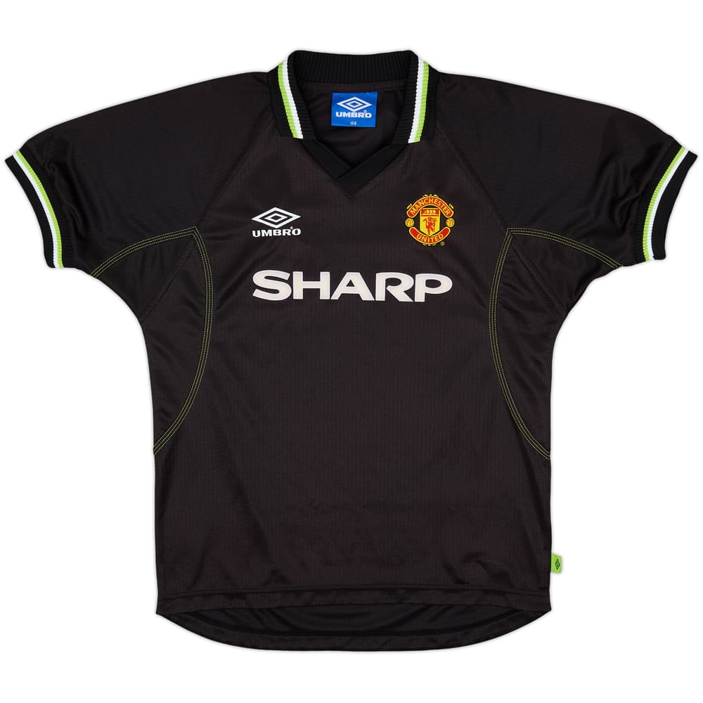 1998-99 Manchester United Third Shirt - 8/10 - (L.Boys)
