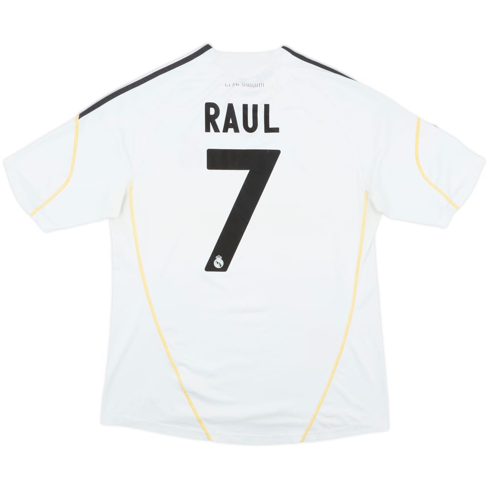 2009-10 Real Madrid Home Shirt Raul #7 - 6/10 - (L)