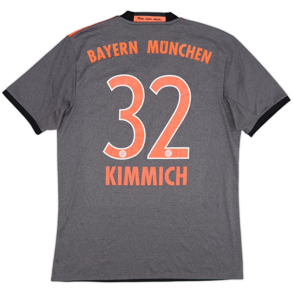 2016-17 Bayern Munich Away Shirt Kimmich #32 - 7/10 - (M)