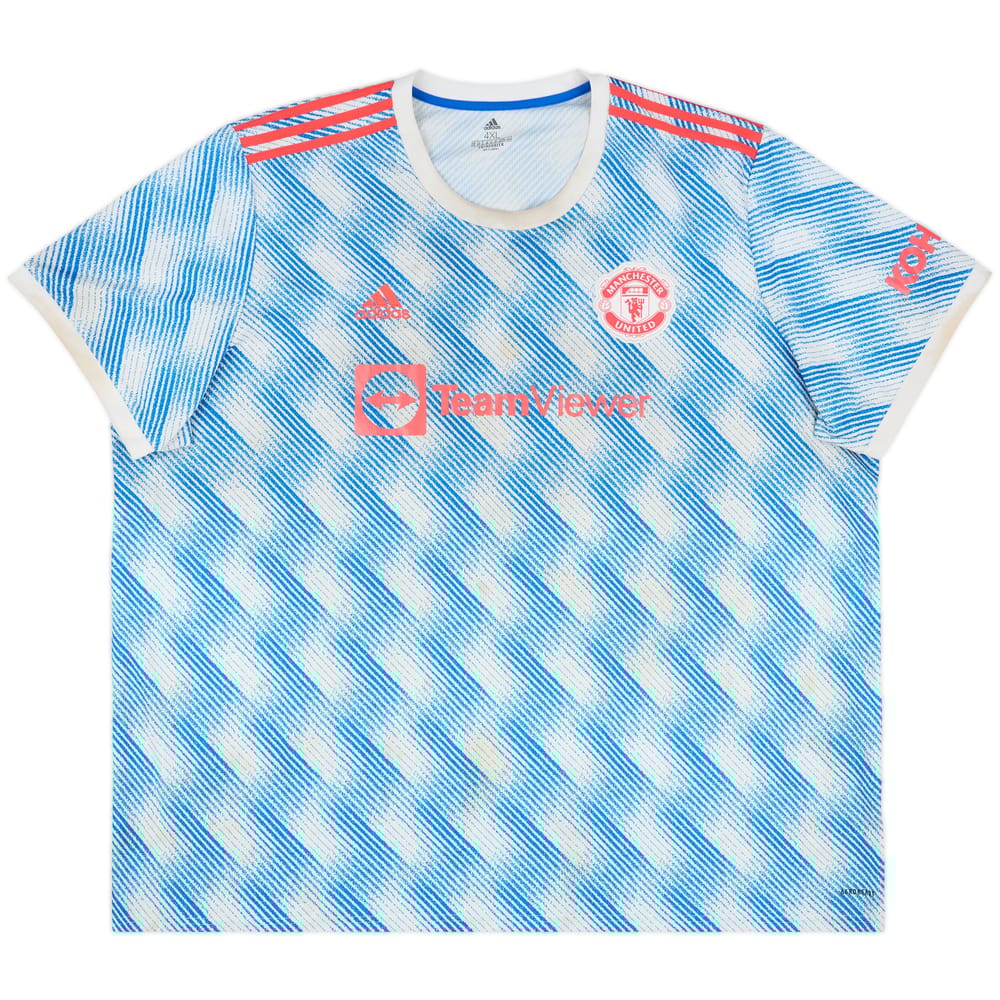 2021-22 Manchester United Away Shirt - 5/10 - (4XL)