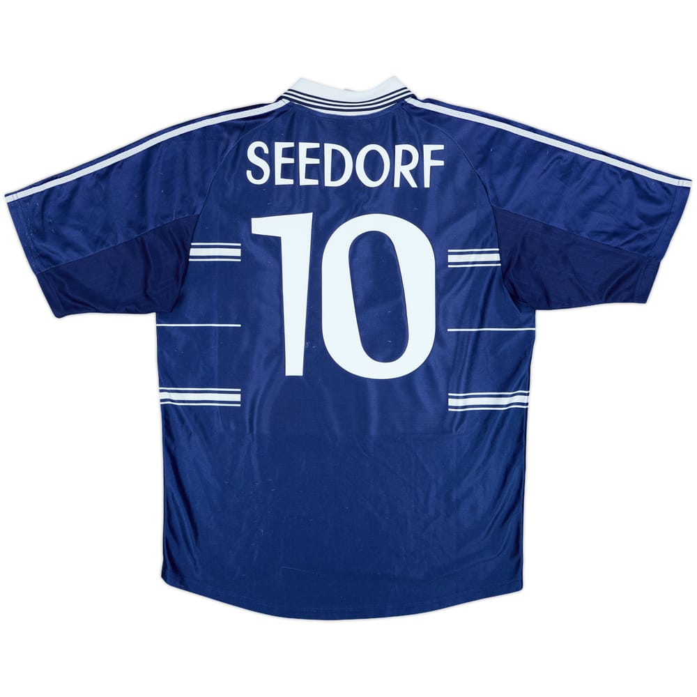 1998-99 Real Madrid Away Shirt Seedorf #10 - 8/10 - (L)
