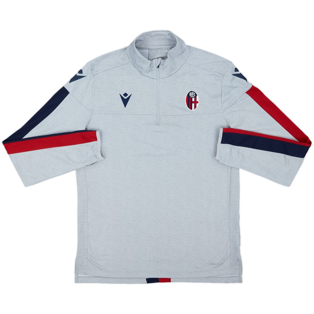 2021-22 Bologna Macron 1/4 Zip Drill Top - 4/10 - (L)