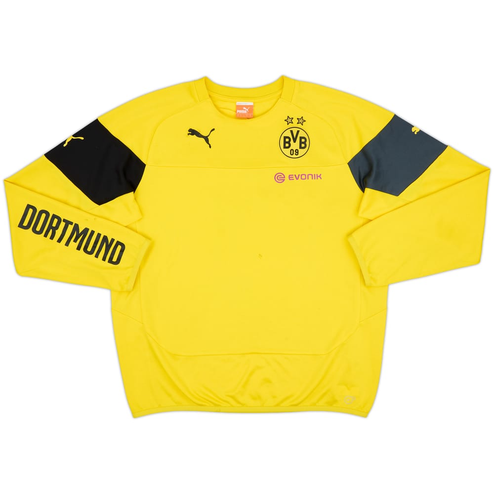2014-15 Borussia Dortmund Puma Sweat Top - 7/10 - (L)