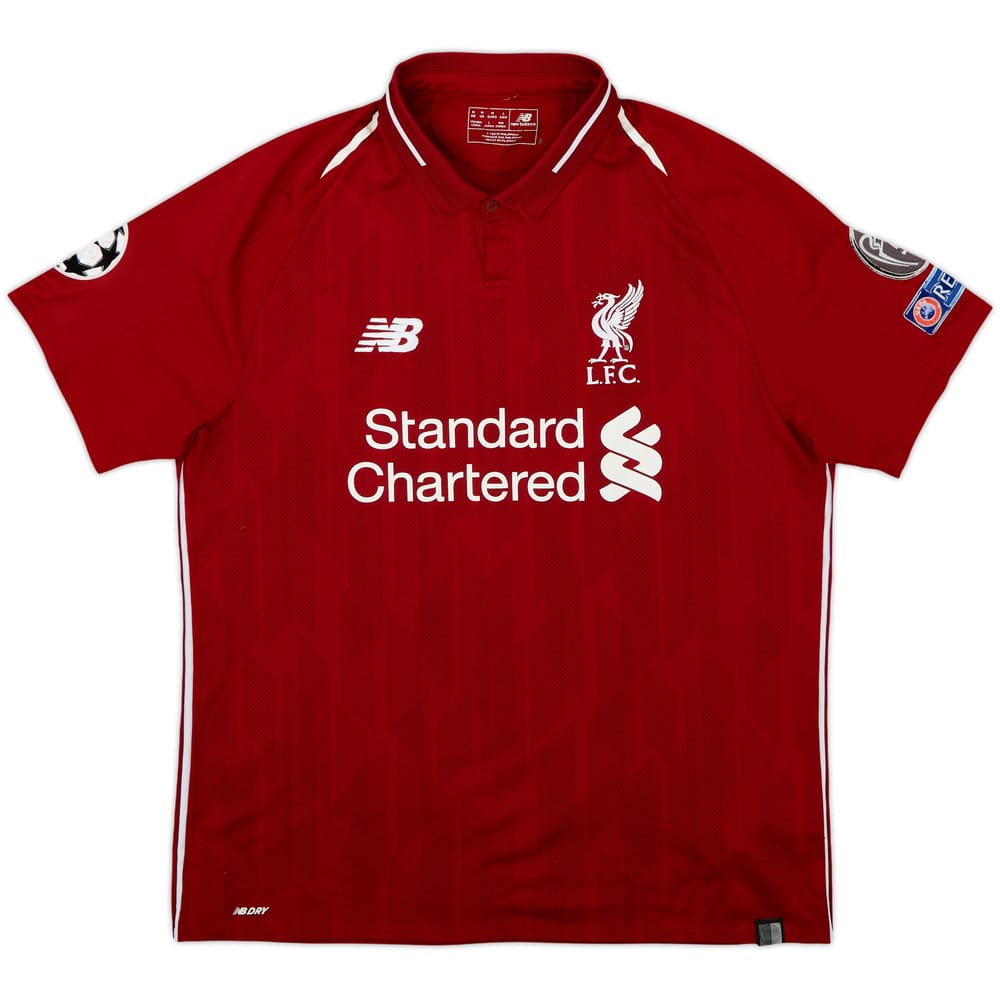 2018-19 Liverpool Home Shirt - 6/10 - (M)
