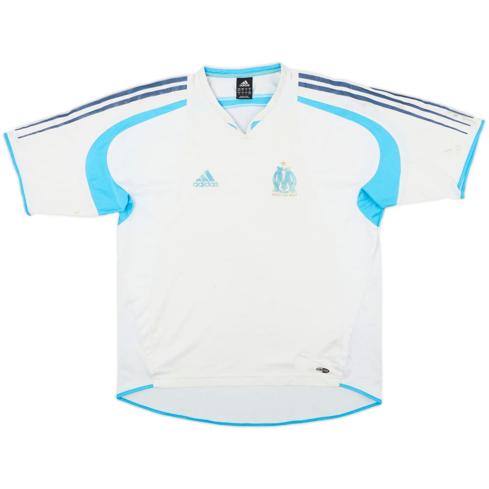 2004-05 Olympique Marseille adidas Training Shirt - 4/10 - (M/L)