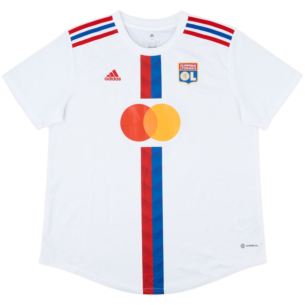 2022-23 Lyon Women's Home Shirt - 8/10 - (Women's XL)