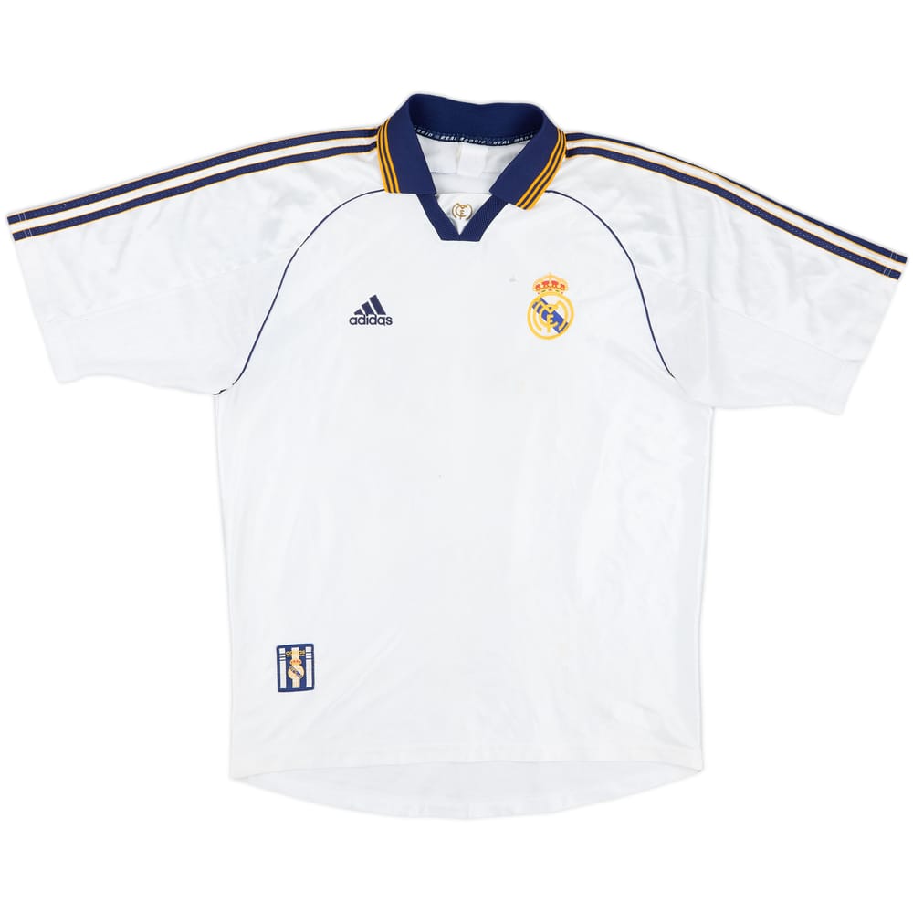 1998-00 Real Madrid Home Shirt - 4/10 - (XL)