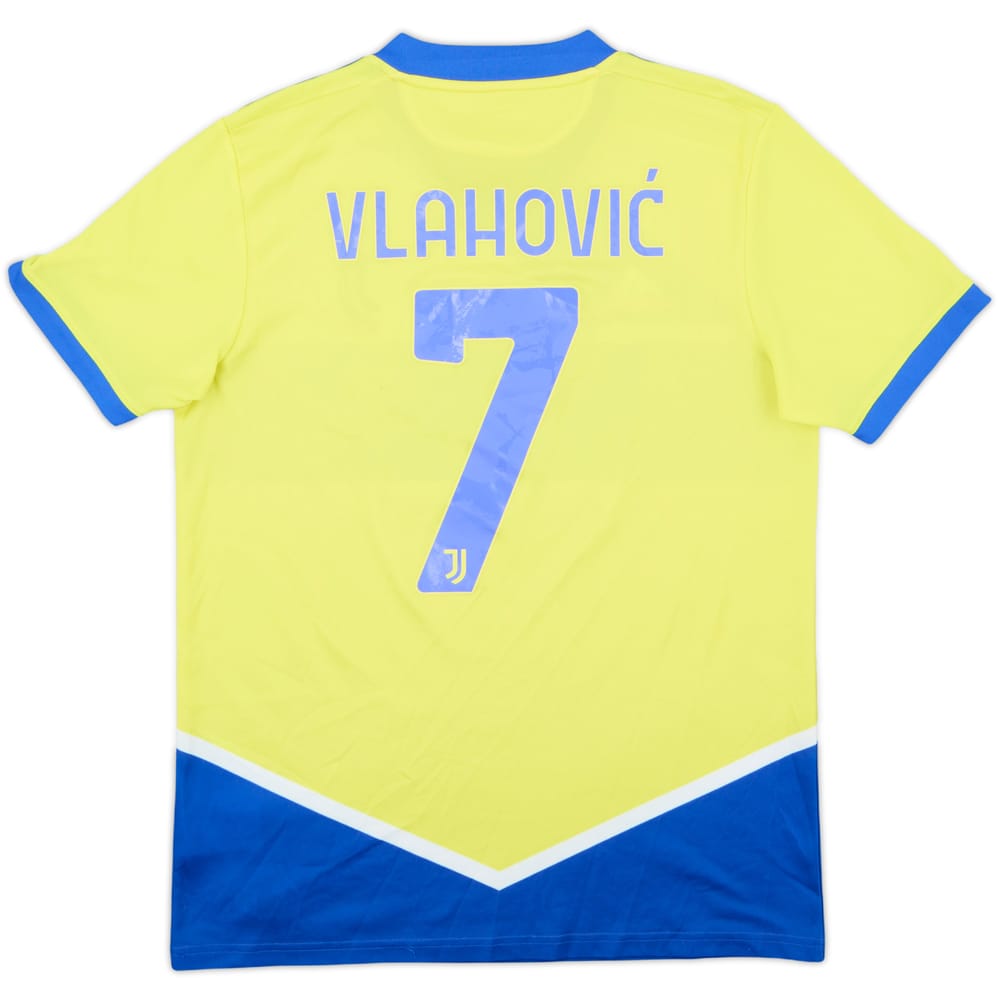 2021-22 Juventus Third Shirt Vlahovic #7 - 8/10 - (M)