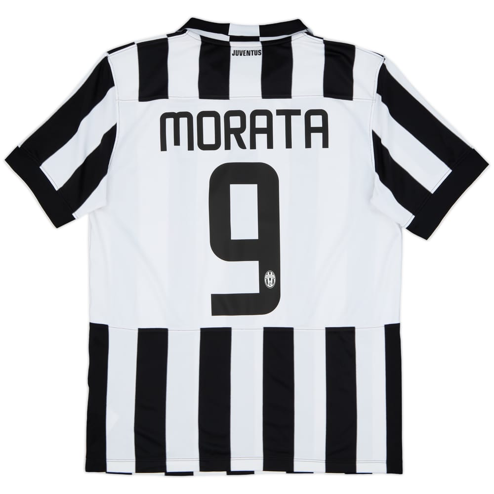 2014-15 Juventus Home Shirt Morata #9 - 8/10 - (S)