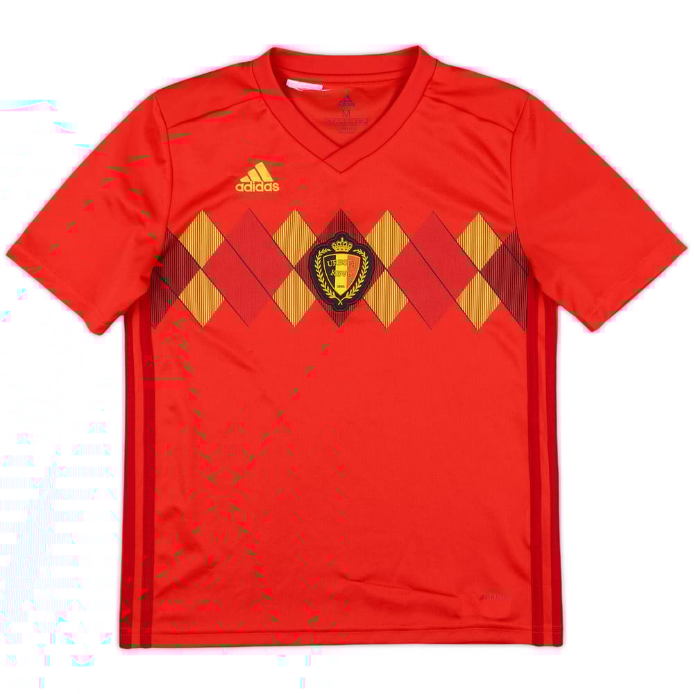 2018-19 Belgium Home Shirt - 6/10 - (M.Boys)