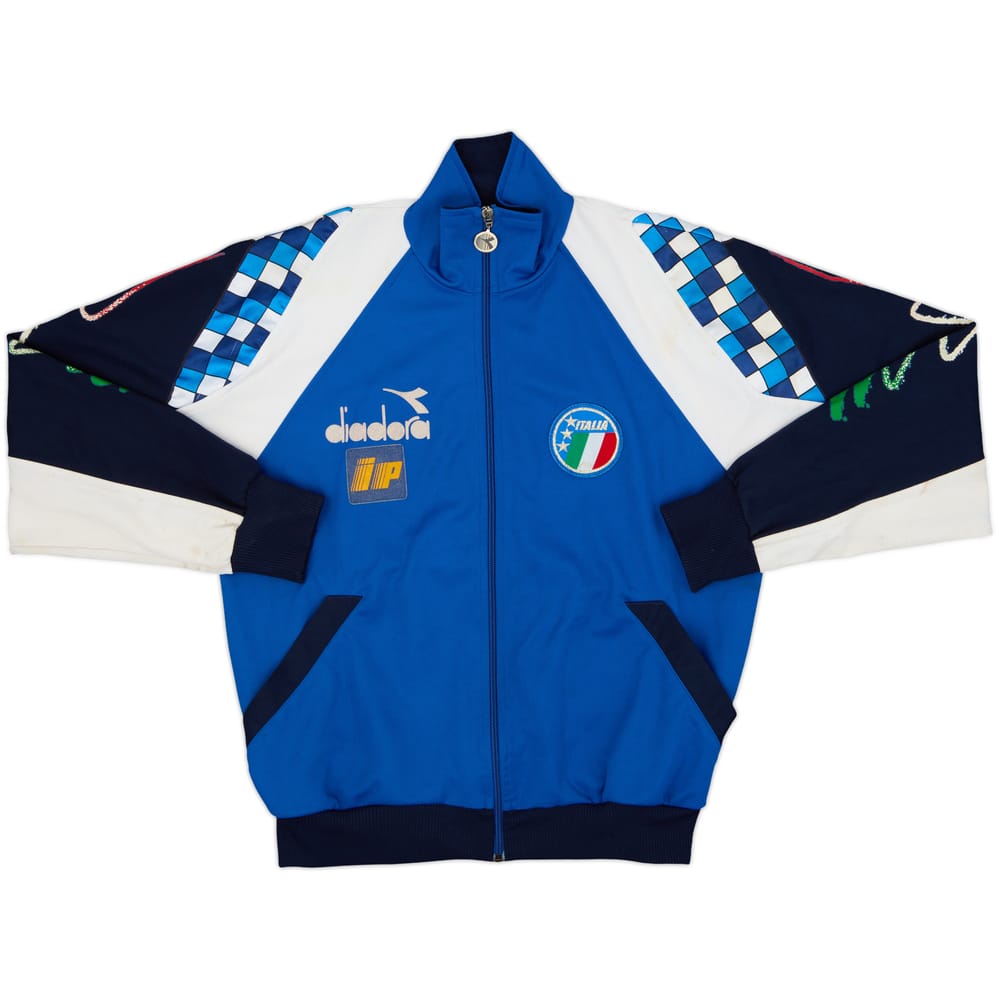 1990 Italia Diadora Chaqueta de chándal - 5/10 - (M)
