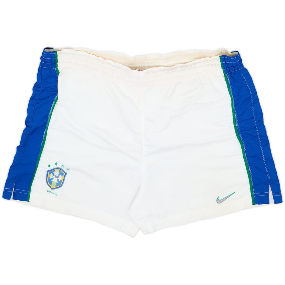 1998-00 Brazil Away Shorts - 5/10 - (M)
