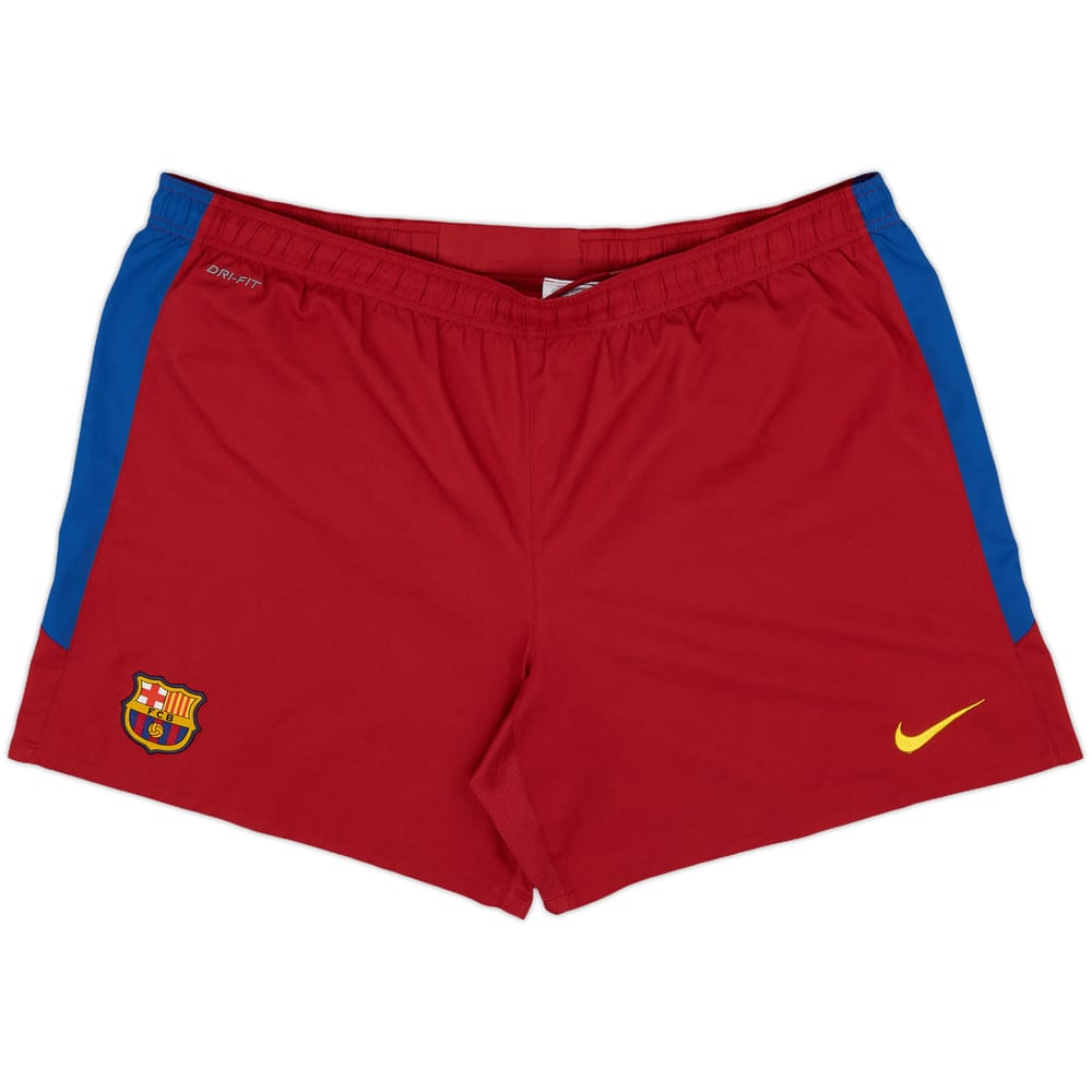 2010-11 Barcelona Nike Home Shorts - 9/10 - (XL)