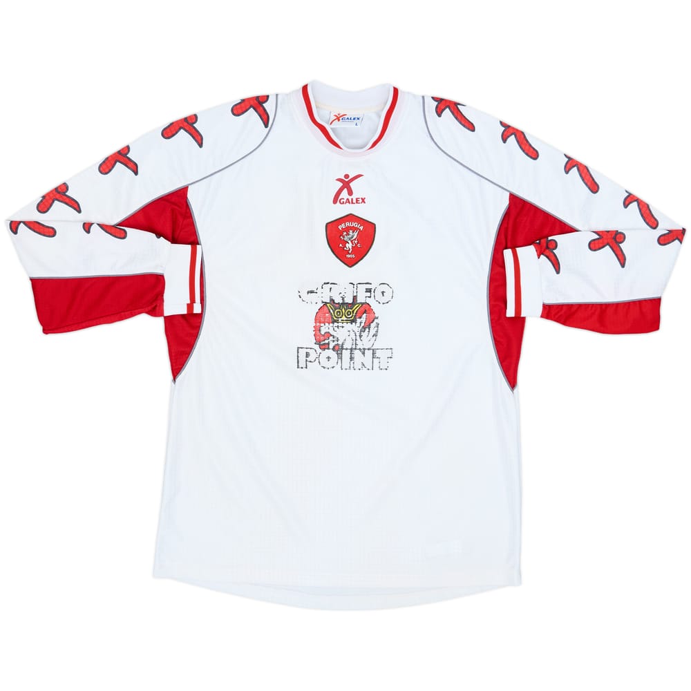 2000-01 Perugia Away L/S Shirt - 6/10 - (L)