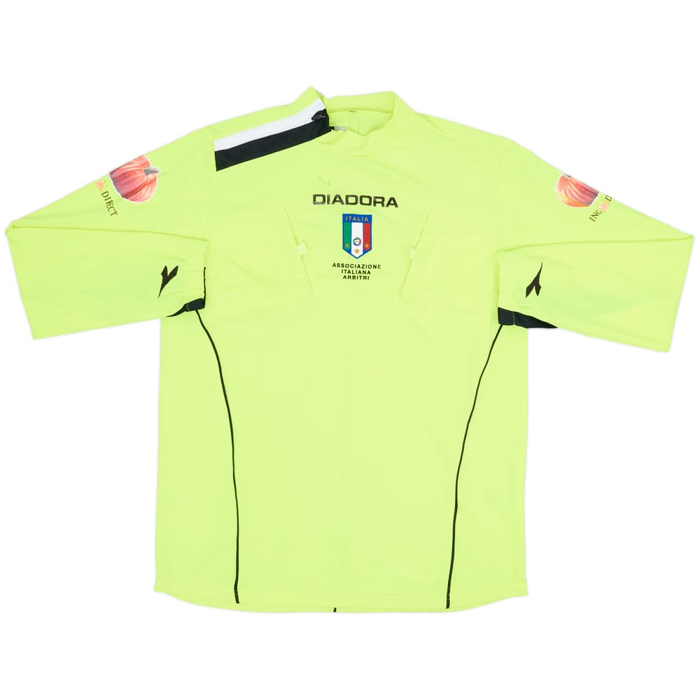 2006-07 Italy Diadora Referee L/S Shirt - 5/10 - (L)