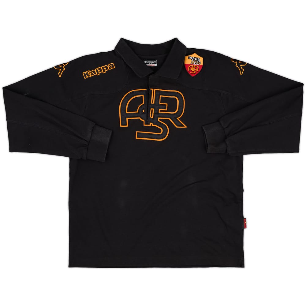 2012-13 Roma Kappa Polo L/S Shirt - 9/10 - (XL)