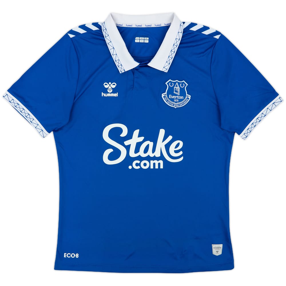 2023-24 Everton Home Shirt - 9/10 - (M)