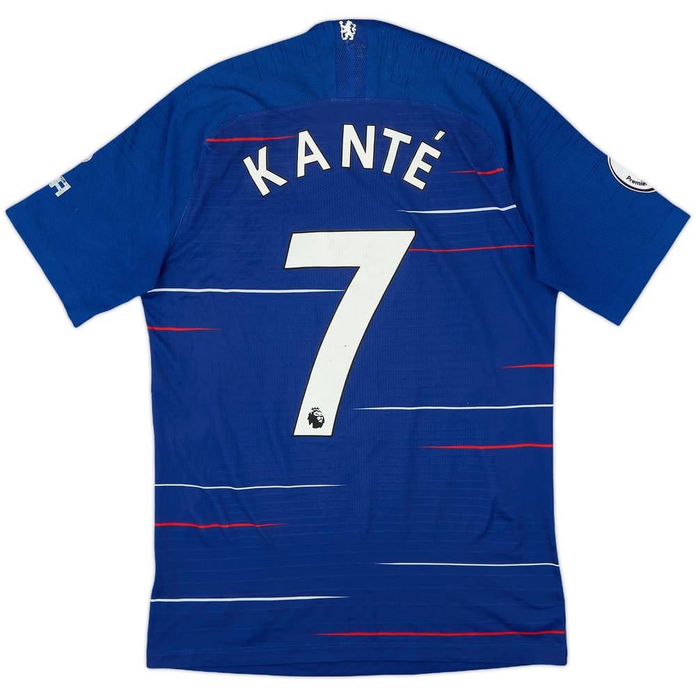 2018-19 Chelsea Authentic Home Shirt Kante #7 - 5/10 - (S)