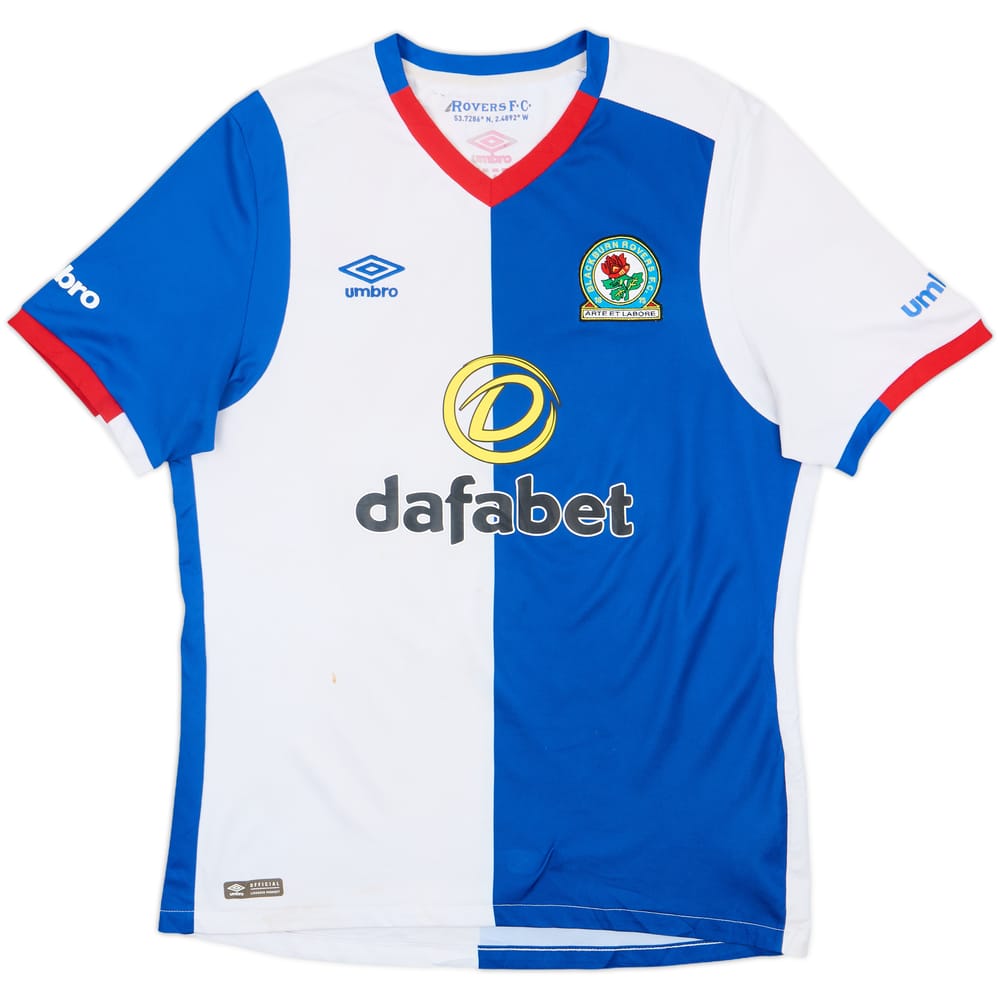 2016-17 Blackburn Home Shirt - 6/10 - (L)