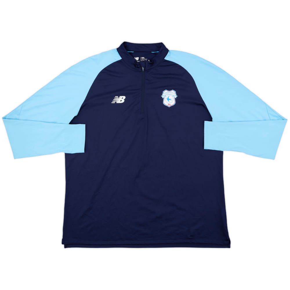 2023-24 Cardiff City New Balance 1/4 Zip Drill Top - 7/10 - (3XL)