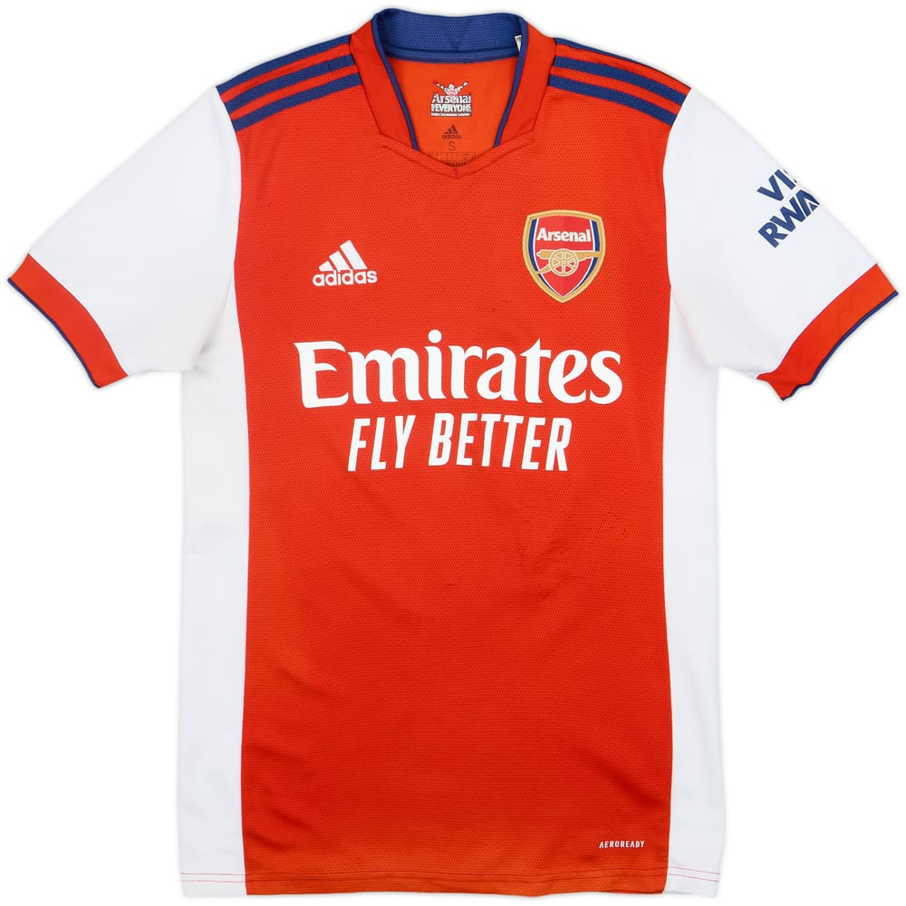 2021-22 Arsenal Home Shirt - 4/10 - (S)