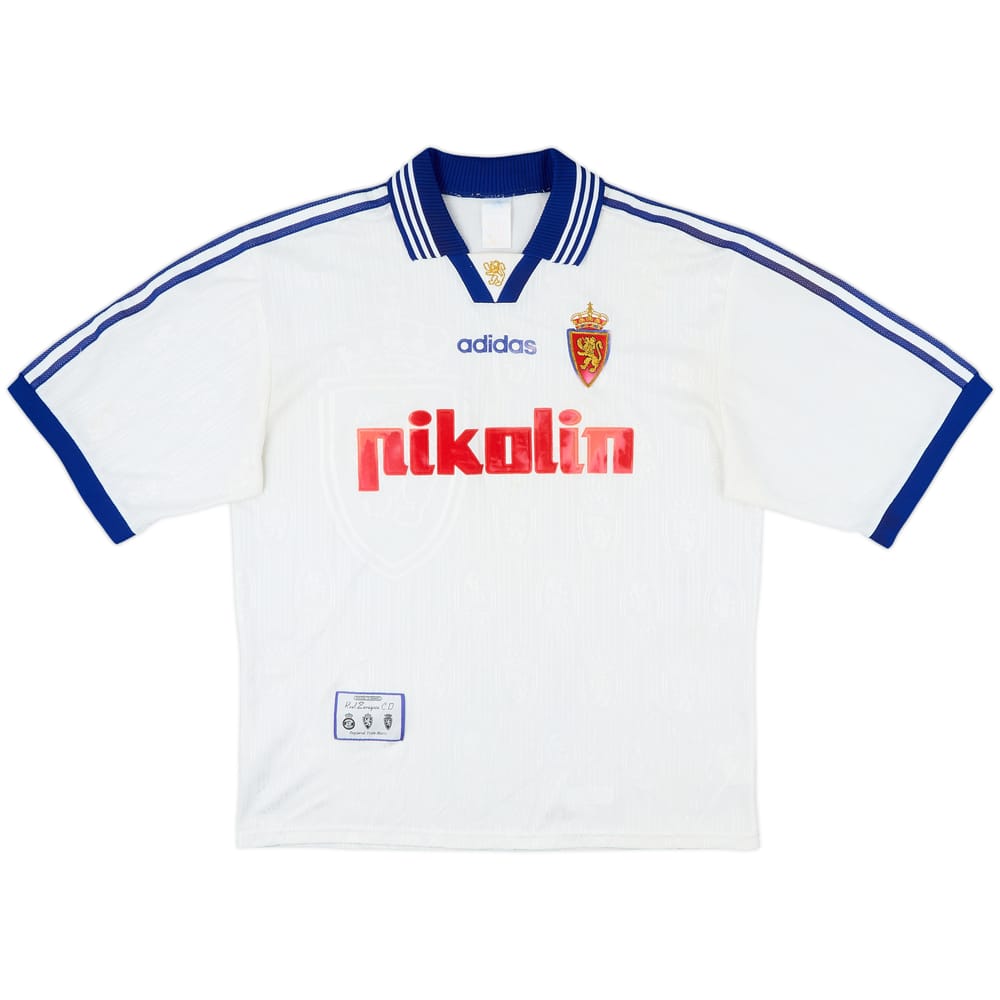 1997-99 Real Zaragoza Home Shirt - 5/10 - (L)