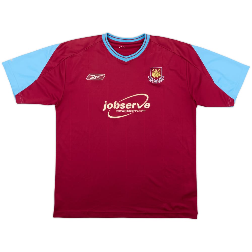2003-05 West Ham Home Shirt - 6/10 - (XL)