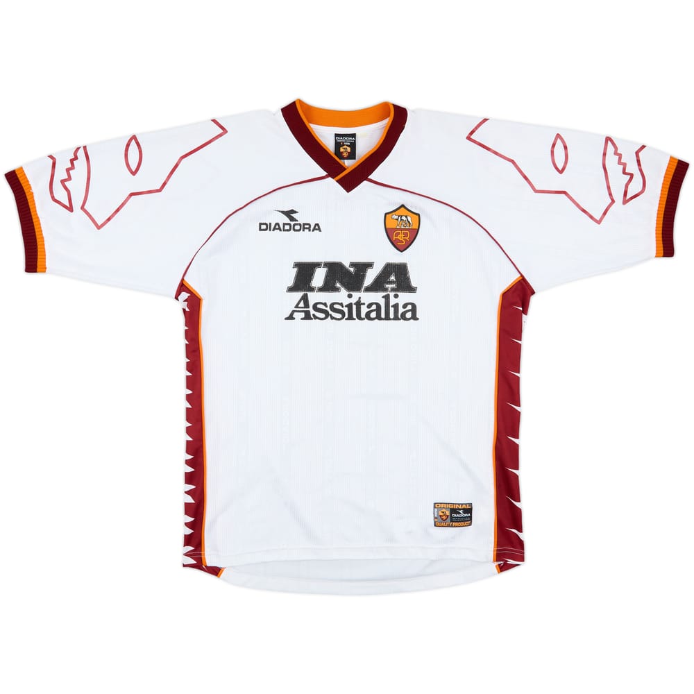 1999-00 Roma Away Shirt - 6/10 - (L)