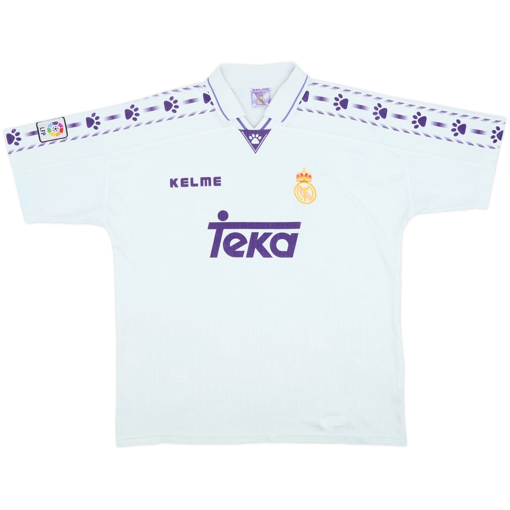 1996-97 Real Madrid Home Shirt - 5/10 - (XXL)