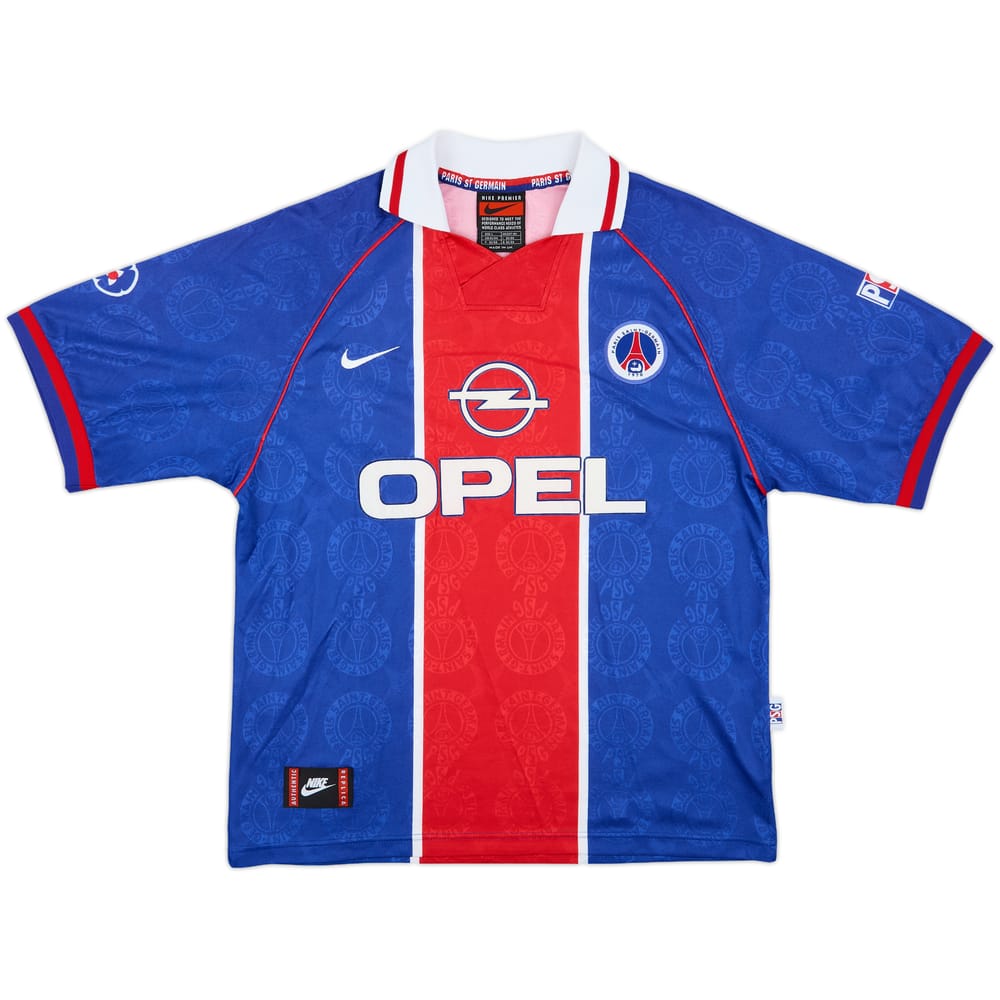1996-97 Paris Saint-Germain Home Shirt - 9/10 - (L)