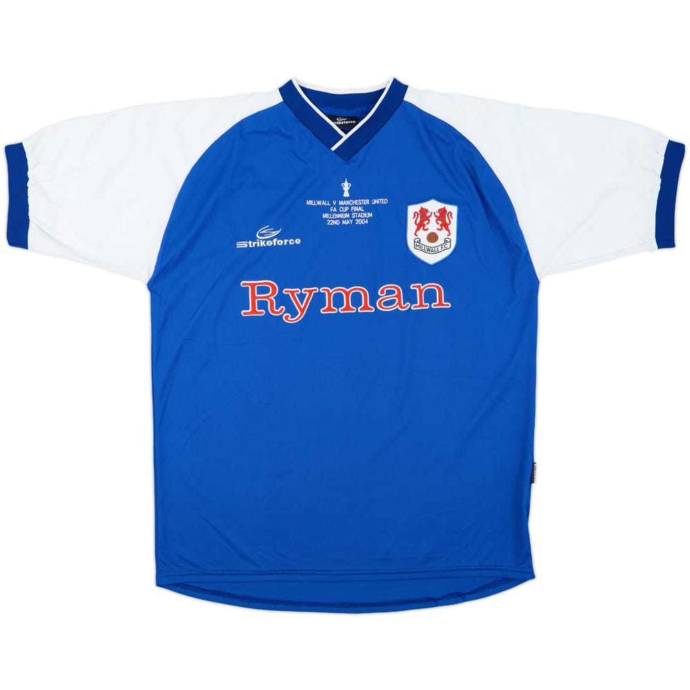 2003-04 Millwall 'FA Cup Final' Home Shirt - 10/10 - (L)