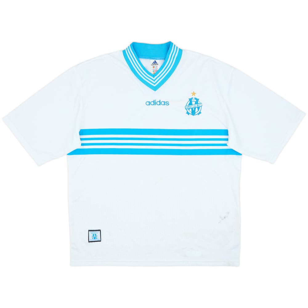 1997-98 Olympique Marseille Home Shirt - 5/10 - (L)