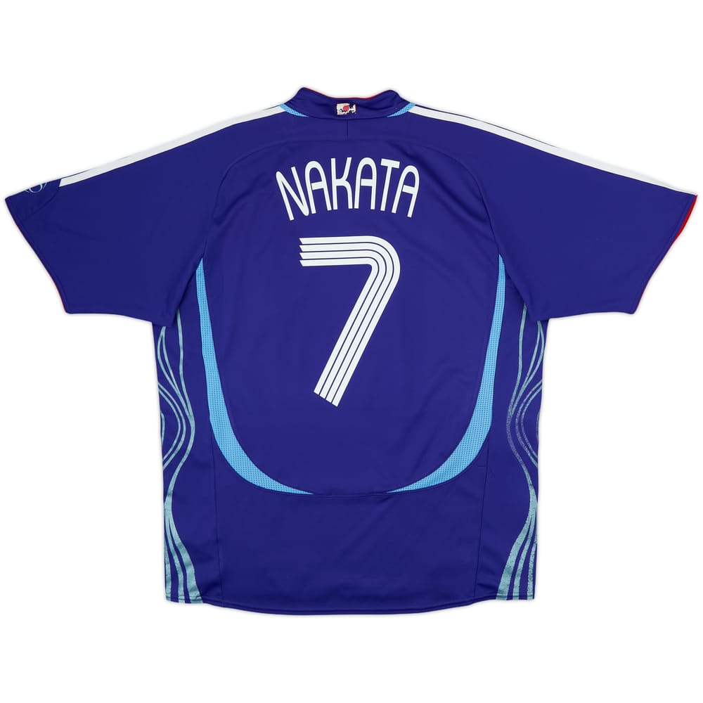 2006-08 Japan Home Shirt Nakata #7 - 6/10 - (M/L)