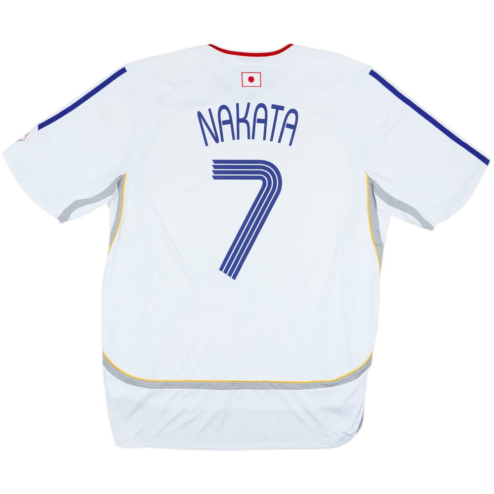 2006-08 Japan Away Shirt Nakata #7 - 7/10 - (XL)