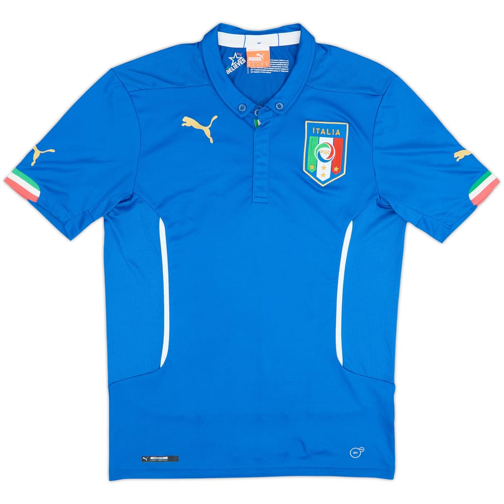 2014-15 Italy Home Shirt - 9/10 - (M)