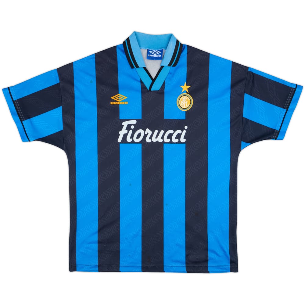 1994-95 Inter Milan Home Shirt #10 - 6/10 - (L)