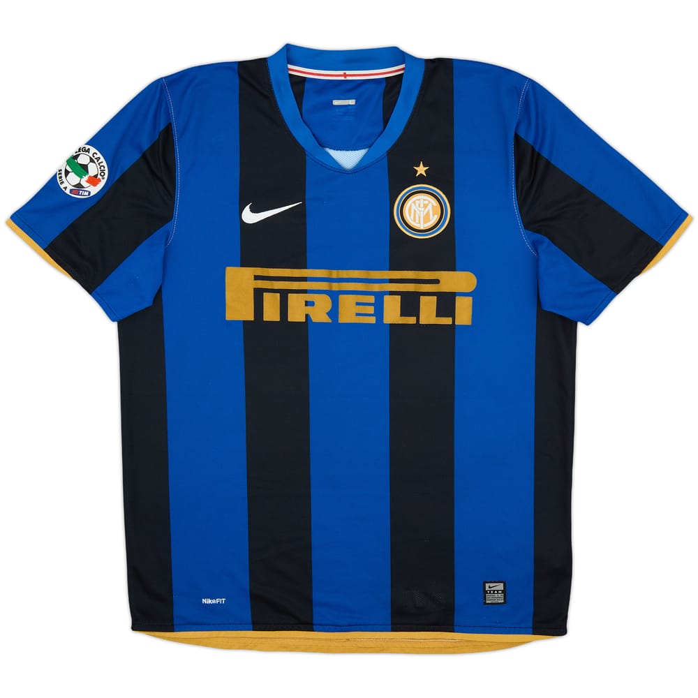 2008-09 Inter Milan Home Shirt - 8/10 - (L)