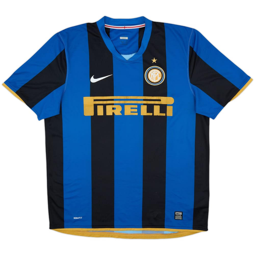 2008-09 Inter Milan Home Shirt - 7/10 - (L)