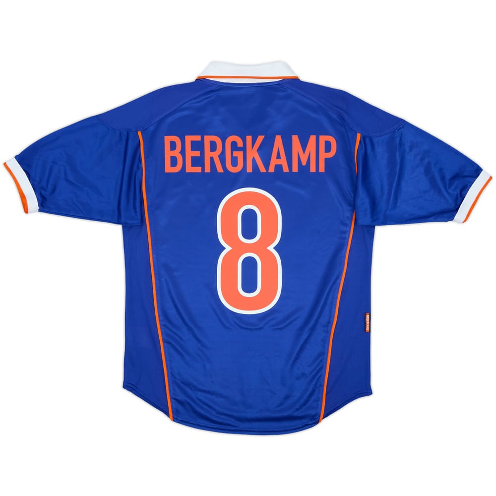 1998-00 Netherlands Away Shirt Bergkamp #8 - 9/10 - (S)