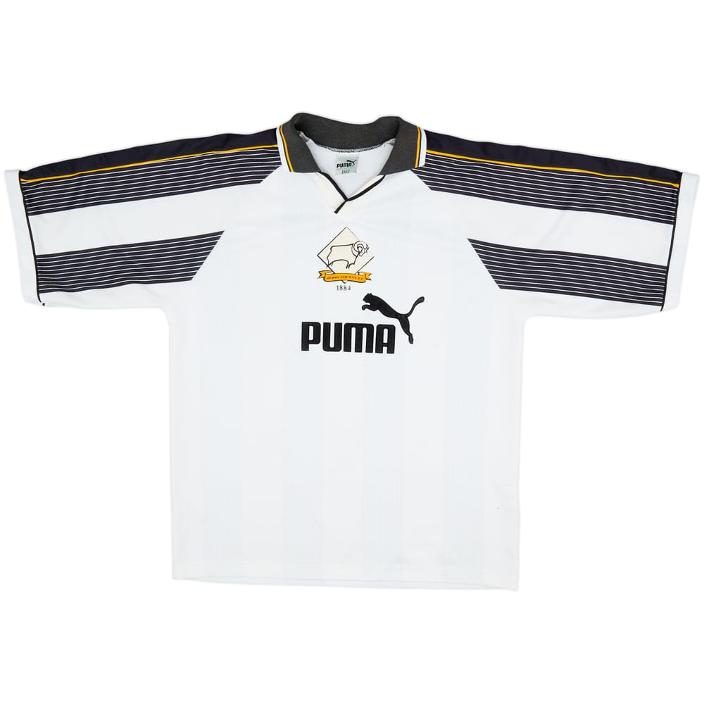 1995-96 Derby Home Shirt - 5/10 - (XL)