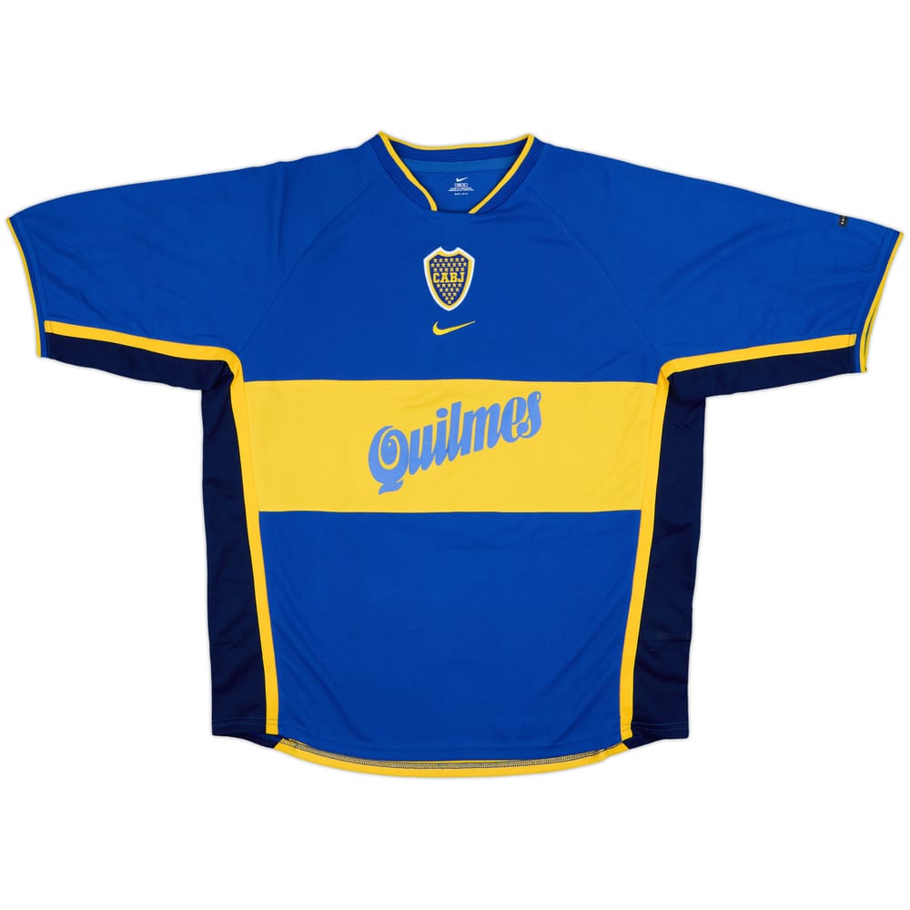 2001-02 Boca Juniors Home Shirt - 8/10 - (XL)
