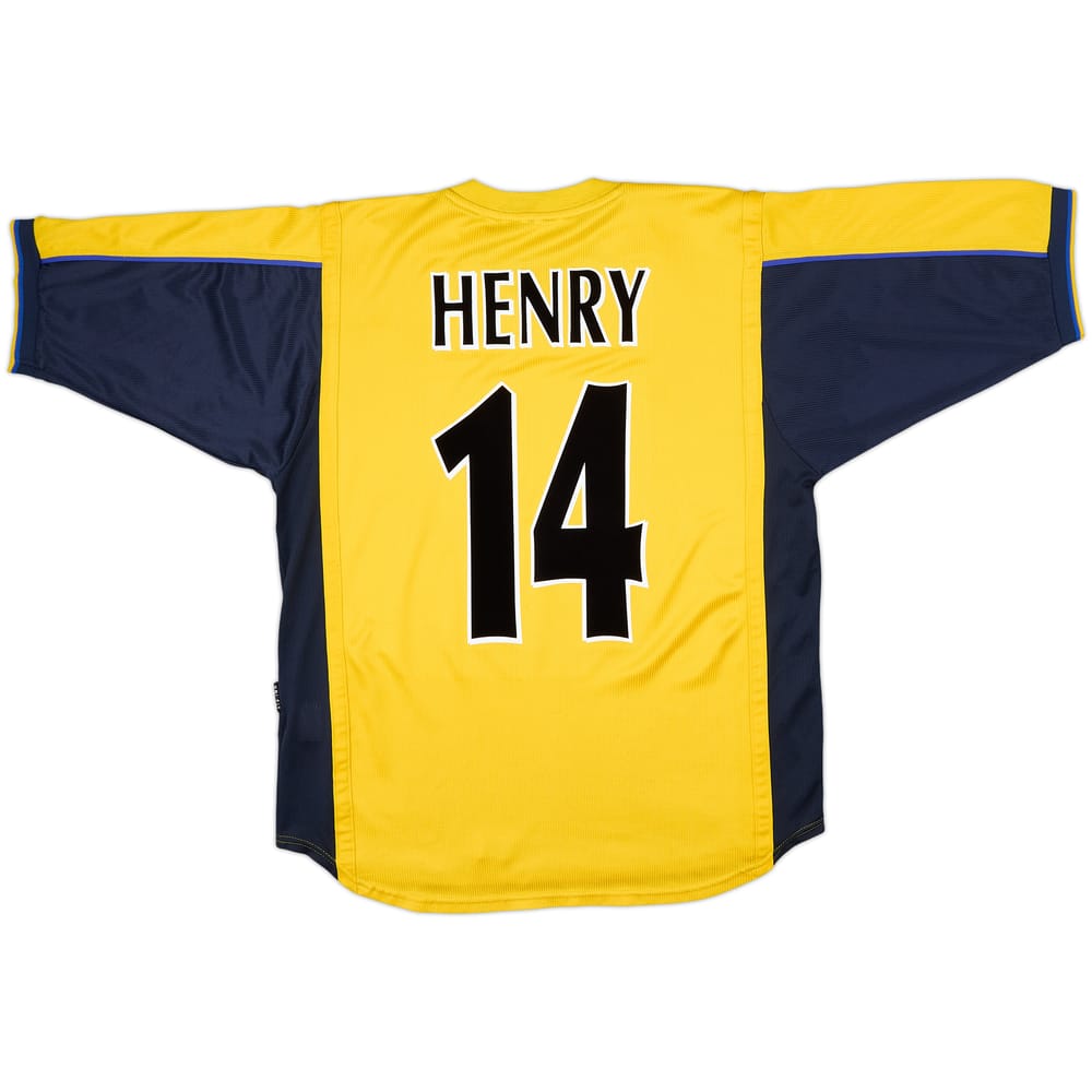 1999-01 Arsenal Away Shirt Henry #14 - 7/10 - (M)