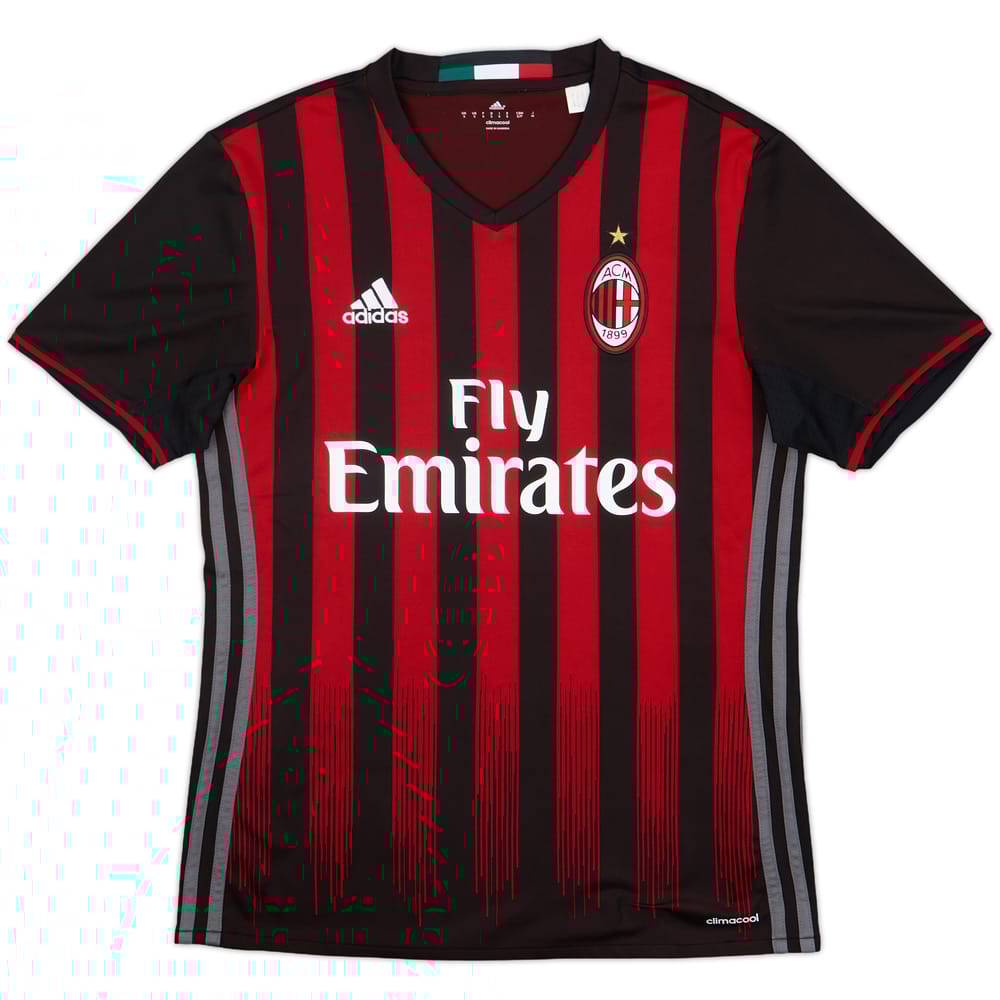 2016-17 AC Milan Home Shirt - 7/10 - (S)