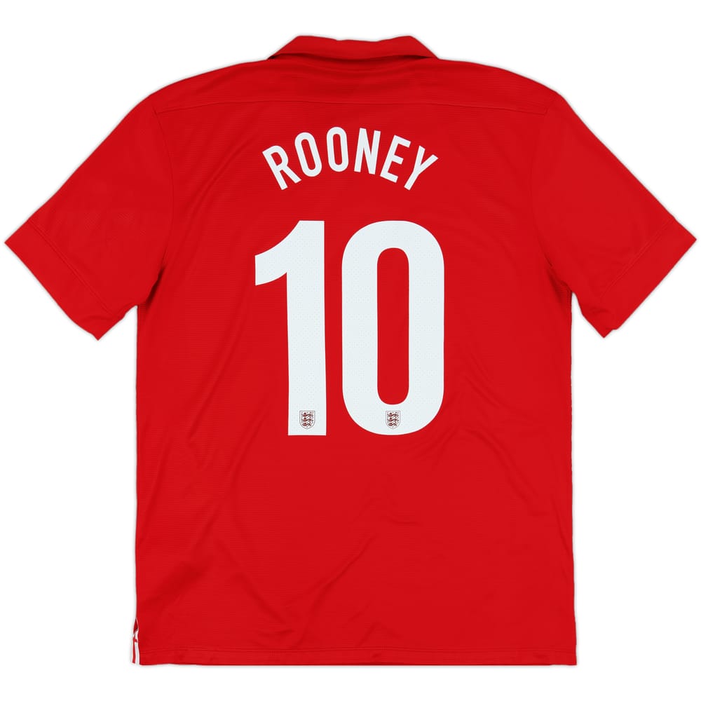 2013 England Away 150th Anniversary Shirt Rooney #10 - 8/10 - (L)