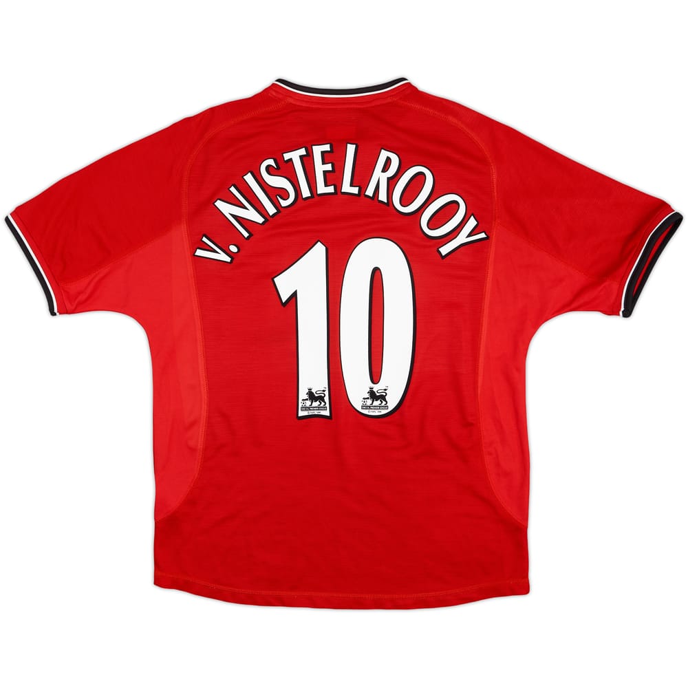 2000-02 Manchester United Home Shirt V.Nistelrooy #10 - 6/10 - (M)