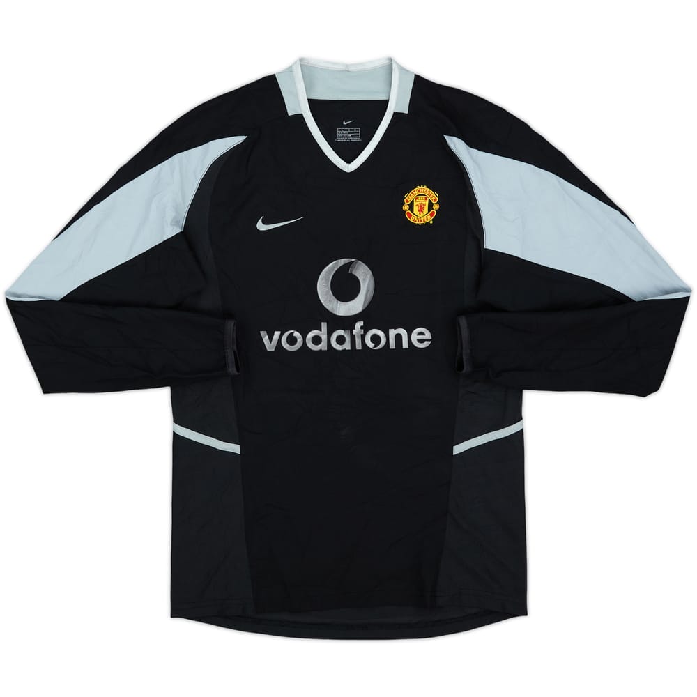 2002-04 Manchester United GK Shirt - 8/10 - (L.Boys)